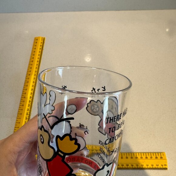 VINTAGE RARE 90s SANRIO minna no tabo DRINKING GLASS - Picture 10 of 12